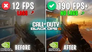 COD Black Ops 6 - BEST SETTINGS for MAX FPS | Fix LAGS, FPS Drops & Input Delay ✅