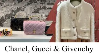 New in Chanel, Givenchy and Gucci | Luxury shopping vlog
