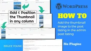 How to add the post thumbnail to the posts admin listing in WordPress