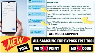 Frp Bypass Samsung: Unlock Tool for All Samsung Models.Samsung a12/a13/a03s/a23/a32/a33 Frp Bypass