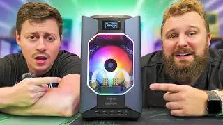 CRAZY Custom Liquid Cooled Mini Gaming PC....