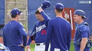 Dodgers 2024 Spring Training: Walker Buehler throws bullpen session