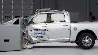 2015 Ram 1500 crew cab driver-side small overlap IIHS crash test