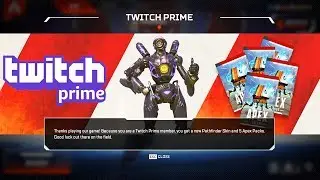 How to get Apex Legends Twitch Prime Pack 1 (Free Packs + Omega Point Pathfinder Skin)