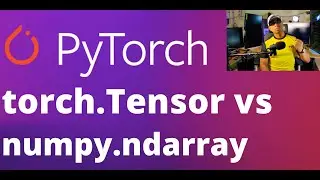 49 - PyTorch Tensor vs Numpy array & detach-method of PyTorch | Deep Learning | Neural Network