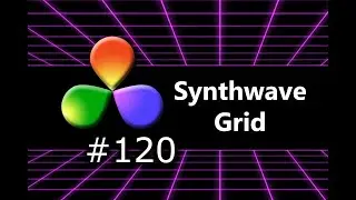 DaVinci Resolve Tutorial: How To Create an Animated Synthwave Grid