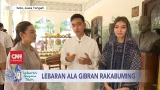 Lebaran Ala Gibran Rakabuming