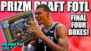 [Member Exclusive] SAVING THE BEST FOR LAST?!! | Final Four Boxes of 2023-24 Prizm Draft FOTL