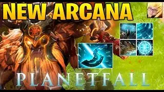EARTHSHAKER ARCANA Dota 2 - PLANETFALL BATTLE PASS 2019 TI9