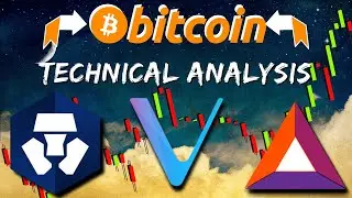 Bitcoin BTC | Vechain VET | Basic Attention Token BAT | Crypto.com MCO | Technical Analysis