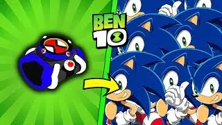 EL OMNITRIX DE SONIC EN BEN 10 EN ROBLOX | ARRIVAL OF ALIENS BEN 10 ROBLOX