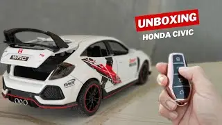 Amazing Honda Civic Sports racing car Diecast Model UNBOXING