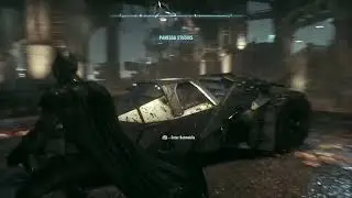 BATMAN ARKHAM KNIGHT Free Roam Tumbler batmobile(Nolans trilogy)