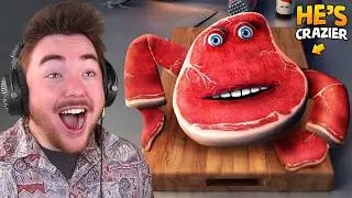 CHARLIE THE STEAK BUT EVEN CRAZIER... (so funny)