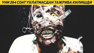 Ухлатмасдан Одам Устига Утказилган Энг Дахшатли Тажриба