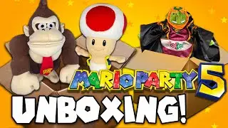 Mario Party 5 Donkey Kong and Toad Plush Unboxing! - Uncute Ganondorf Puppet!