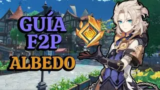BUILD DE ALBEDO EN 9 MINUTOS - GUÍA RÁPIDA Y F2P / Genshin Impact / DRAGNEEL