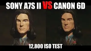 Sony a7S II vs Canon 6D ISO Video Test (12,800)