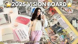 HOW TO MAKE A VISION BOARD| ⭐️ your ultimate guide to creating a vision board