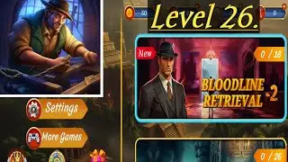 Escape Room Mystery Legacy Bloodline Retrieval 2 Level 26. Walkthrough Gameplay