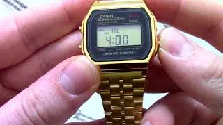 Часы Casio Illuminator A159WGEA-1D - Инструкция, как настроить | Watch-Forum.RU