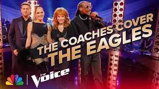 Coaches Bublé, Gwen, Reba and Snoop Perform the Eagles' 