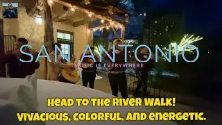 Going to San Antonio's River Walk? Vivacious, colorful, and energetic.  Revive your soul!