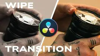 Wipe Compare Transition DaVinci Resolve