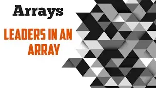 LEADERS IN AN ARRAY
