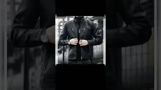 Jaqueta De Couro Masculina Moderna Resistente Pronta Entrega com 18% de desconto! Somente R$139,40.