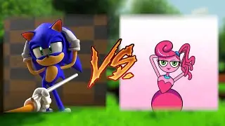 Zero Two Dodging meme - Sonic vs Mommy Long Legs