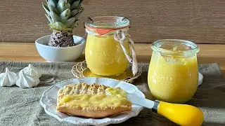 Ananas Curd {pâte à tartiner}#видеорецепты#food#delicious#recipe#ананас#pineapple#ananas#curdrecipe#