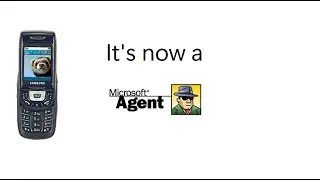 Samsung SGH-D500 is now an MS Agent Character! (+Download)