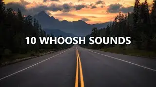 10 Free Whoosh Sound Effects Pack | Transition