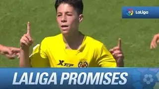 Resumen de Villarreal CF (4-0) Real Madrid - Semifinales LaLiga Promises