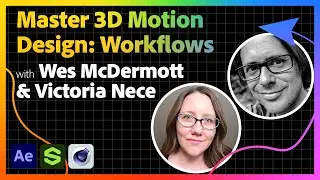 Master 3D Motion Design: Workflows with After Effects, Substance 3D, and Maxon Cinema 4D