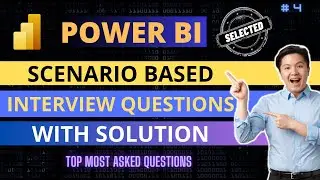 Power BI Scenario Based Questions with Solution | Most Asked Interview Questions | 