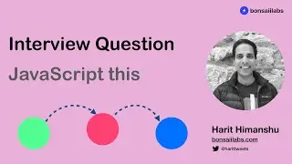 Interview Question - JavaScript this keyword in object