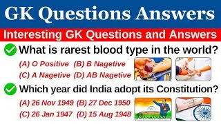 Most Important Basic GK Questions | Difficult GK Questions | Learn with Ishfak