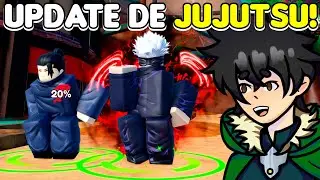 TESTEI A NOVA UPDATE DE JUJUTSU KAISEN DO ANIME ROYALE NO ROBLOX