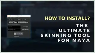 How to Install - VN SKIN TOOLS (The Ultimate Skinning tool for Maya)