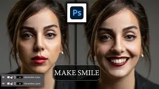 How to Make Smile in Photoshop - Easy Trick - Zee Graphics & MS Tips