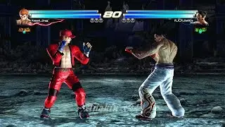 134_1 Hwoarang y Baek (Kazumi_Lingg) vs (R_V_P_Carlitos) Kazuya y Lars - Tekken Tag 2 Online