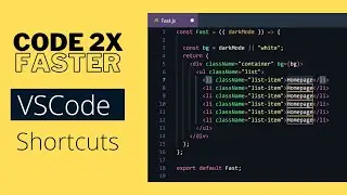 Dont Use a Mouse Anymore! VSCode Shortcuts Tips and Tricks