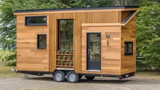 Самый крутой  передвижной дом Tiny House Что я видел. Обзор передвижных домов.