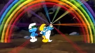 A magia do arco-íris do vovô smurf | Os Smurfs | WildBrain Português