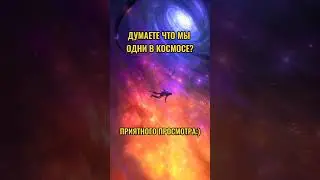 ДУМАЕТЕ ЧТО МЫ ОДНИ В КОСМОСЕ?