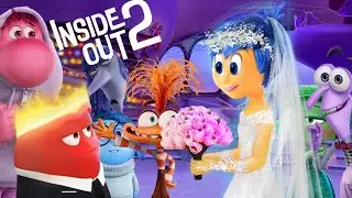 Inside Out 2 Movie. The Wedding of Joy and Anger Emotions. Anxiety Emotion is Priest. New Emotions