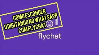 Como Esconder o digitando no WhatsApp com Flychat