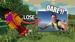 Minecraft But if I Lose I do Dare | Basu Plays